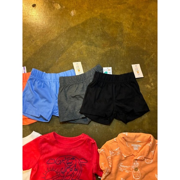 NWT Baby Boys Summer Capsule Wardrobe - Garanimals - 0-3M - Picture 5 of 5